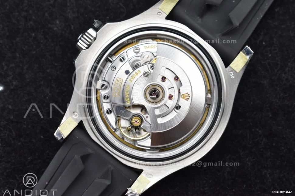 on 1213 Weight) 3D flex VS3235 42mm Bezel Black 1:1 Ceramic Yacht-Master Oyster Best 226659 V3 WaterResistant VSF (Gain Strap Edition 0202